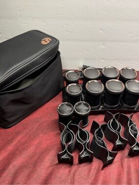 T3  Volumizing Hot Rollers Luxe  - 10 Count Rollers & 10 Count Clips Pre-owned